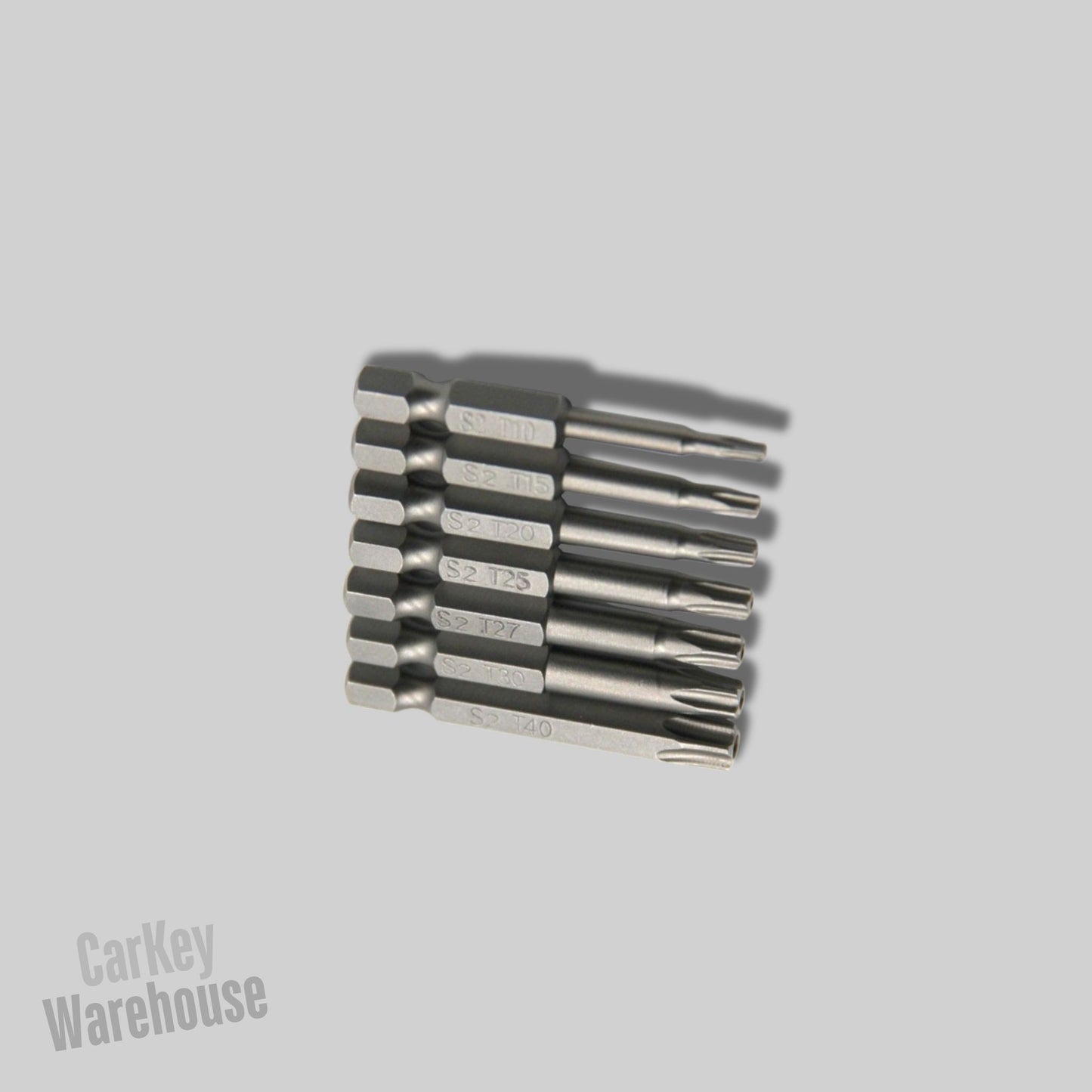 5 Point Security Star Torx 7 Piece Screwdriver Bits Set T10-t40 2-inch / CKWTORX