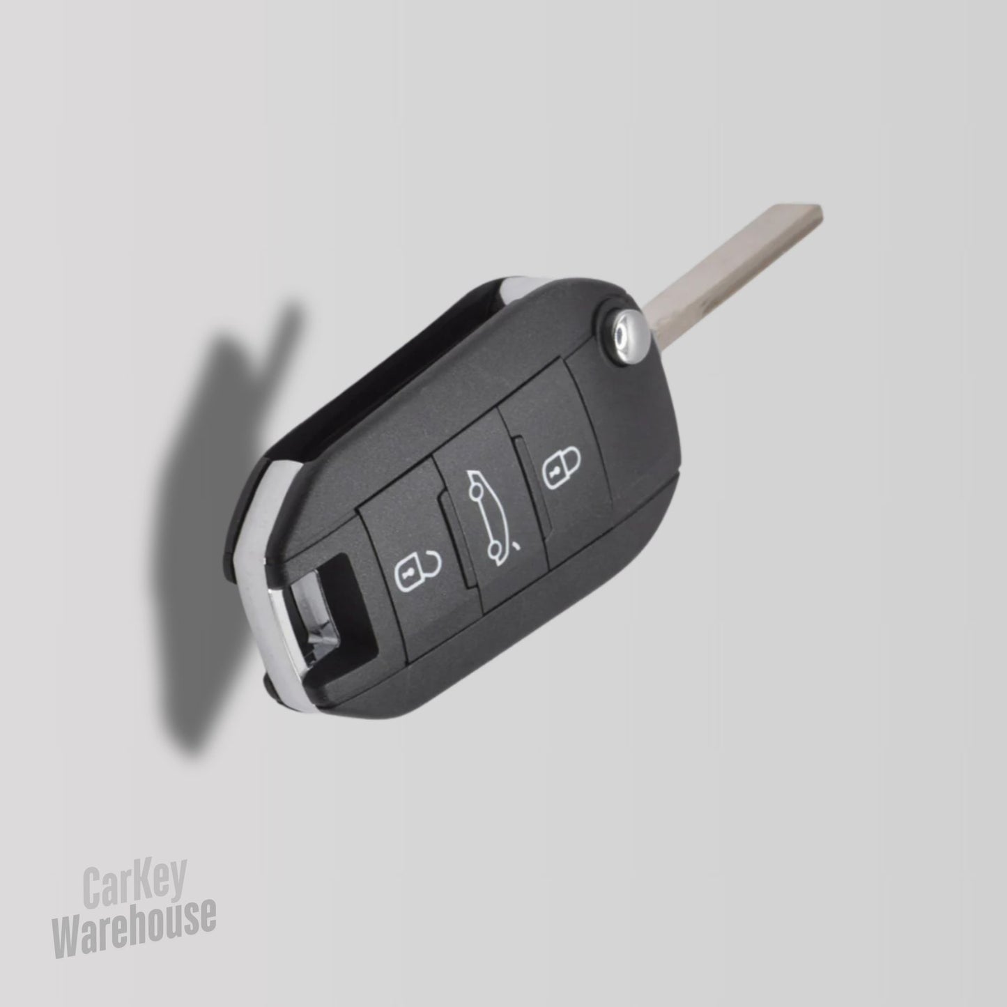 Citroen 3 Button Flip Remote ID4A CKWRK0204