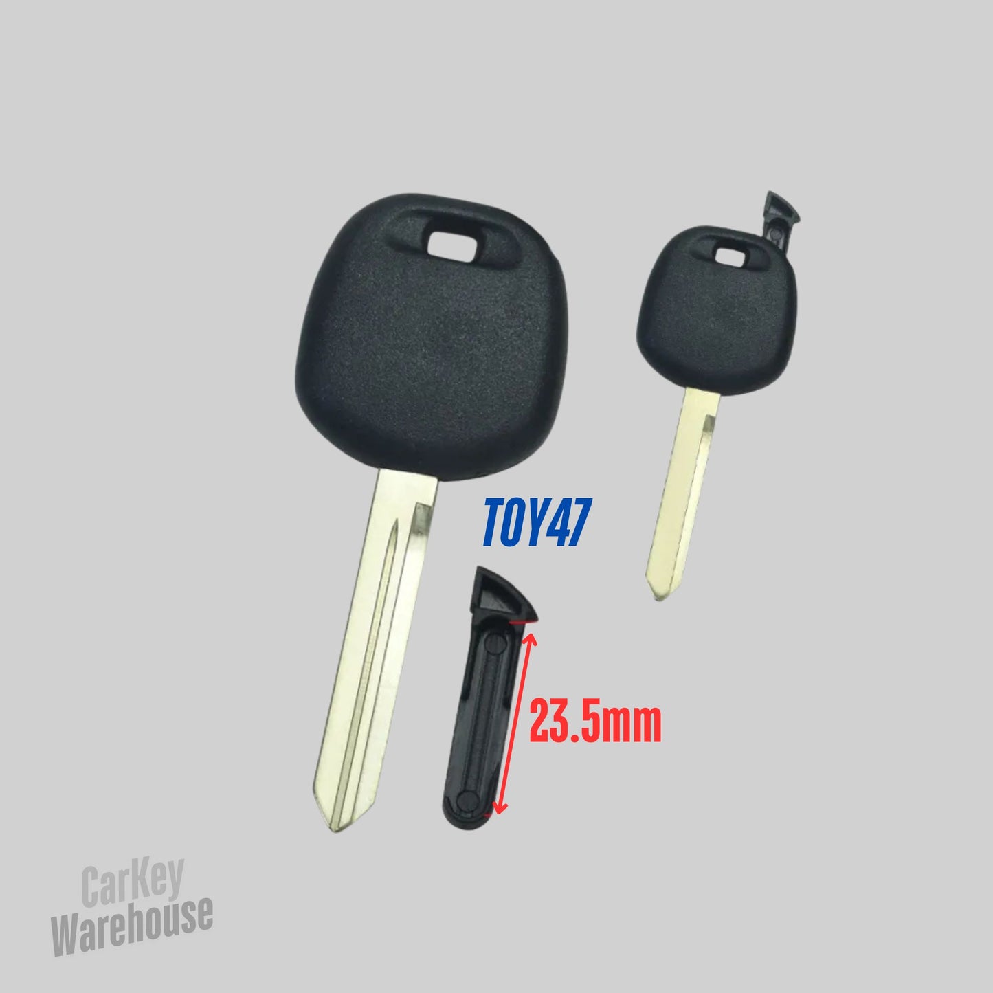 TOYOTA TOY47 GTL Shell Toyota transponder key blank CKWKC249