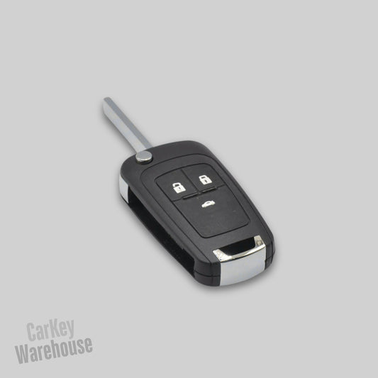 Vauxhall/Opel 3 Button Flip Remote Case HU100 (With Screw) / CKWKC165