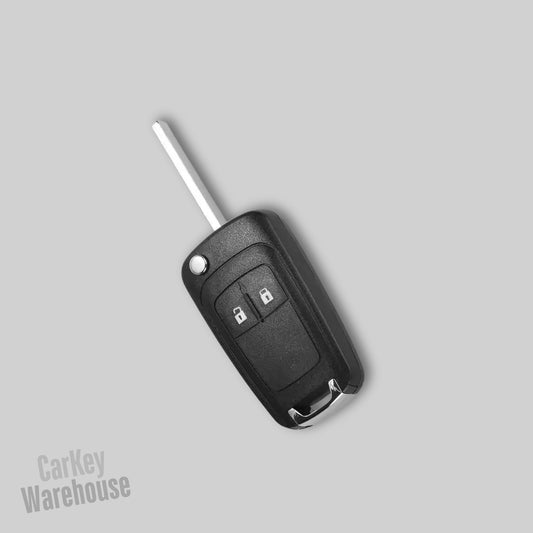 Vauxhall/Opel/Chevrolet 2 Button Flip Remote Case (With Screw) HU100 / CKWKC164