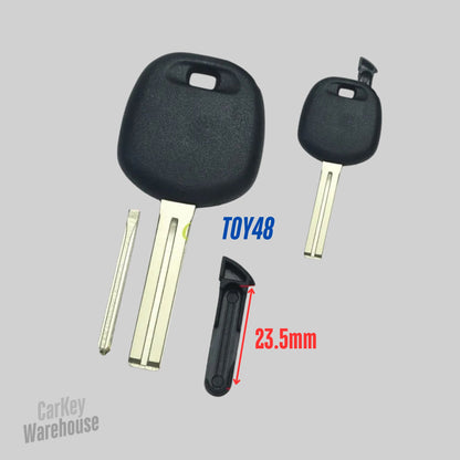 TOYOTA TOY 48 GTL shell/Peugeot/Citroen TOY48 Manual Transponder Case
