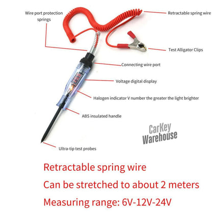 Circuit Tester 6V 12V Diagnostic Probe